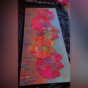 Vibrant Abstract Canvas Art